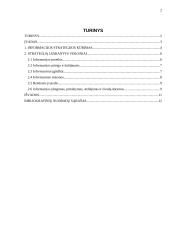 Informacijos vadybos strategijos 2 puslapis