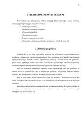 Informacijos vadybos strategijos 6 puslapis