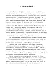 Politinės interesų grupės 2 puslapis