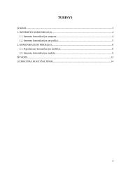 Interneto komunikacijos modelio sukūrimas ir pagrindimas 2 puslapis