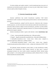 Interneto komunikacijos modelio sukūrimas ir pagrindimas 9 puslapis