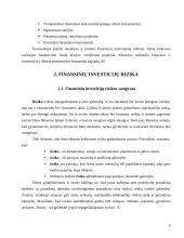 Investicijų rizika ir grąža 6 puslapis