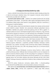 Investicinių bendrovių raida ir perspektyvos Lietuvoje 4 puslapis