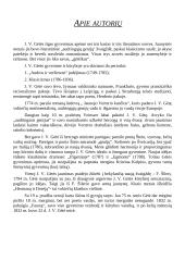 J.V. Gėtė "Faustas" - apie autorių, kūrinį ir veikėjus 3 puslapis
