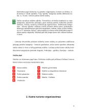 Kaimo turizmo samprata, organizavimas bei plėtra 9 puslapis