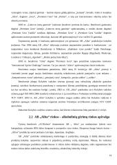 Kainodaros organizavimas: alkoholinių gėrimų gamyba AB "Alita" 15 puslapis