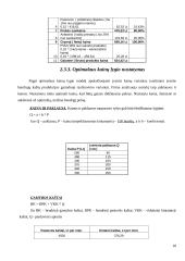 Kainodaros organizavimas: alkoholinių gėrimų gamyba AB "Alita" 19 puslapis