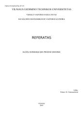 Kliūčių komunikacijos procese įveikimas