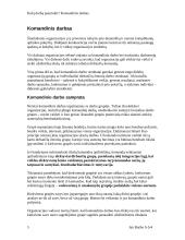 Kokį darbą pasirinkti? Komandinis darbas 5 puslapis