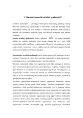 Kompanijų socialinė atsakomybė 6 puslapis