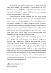 Pagrindiniai konservatizmo bruožai 2 puslapis