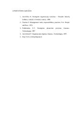 Kultūrinės įmonės vizijos, misijos ir filosofijos formulavimas 6 puslapis