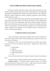 Kvalifikacijos kėlimo poreikis karjeros požiūriu