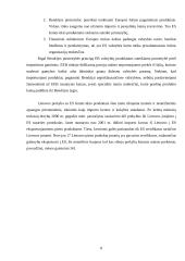Lietuvos eksporto į Europos Sąjungą (ES) plėtros problemos 8 puslapis