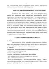 Lietuvos monetarinės politikos ypatumai 4 puslapis