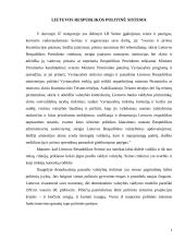 Lietuvos Respublikos politinė sistema 4 puslapis