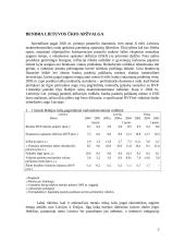 Lietuvos ūkio ekonominės būklės analizė 3 puslapis