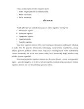 Pagrindinės logistikos sistemos 9 puslapis