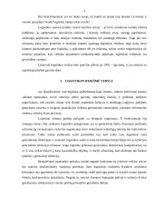 Logisto reikšmė įmonėje 4 puslapis