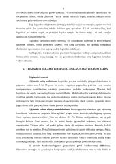 Logisto reikšmė įmonėje 8 puslapis