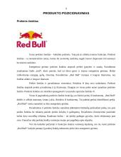 Marketingo priemonių planas: energetinis gėrimas "Red bull" 9 puslapis