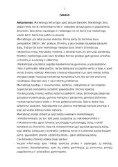 Marketingo tarnybos veiklos vaidmuo 2 puslapis