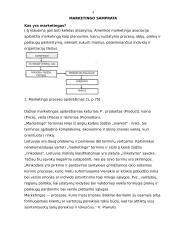 Marketingo tarnybos veiklos vaidmuo 4 puslapis