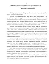 Marketingo tyrimai lininių gaminių parduotuvėje 5 puslapis