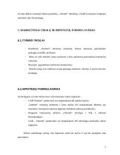 Marketingo tyrimas: telekomunikacijų bendrovė "Omnitel" 5 puslapis