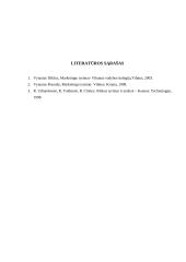 Marketingo tyrimų reikšmė įmonėje 13 puslapis