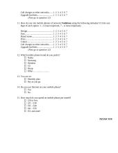 Mobile phones and analysis of mobile networks 18 puslapis