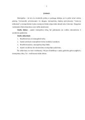 Monopolija bei jos socialiniai ir ekonominiai padariniai