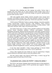 Lietuva ir NATO organizacija 2 puslapis