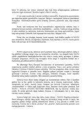Lietuva ir NATO organizacija 4 puslapis