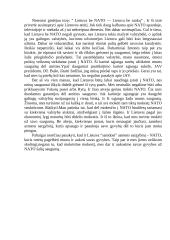 Lietuva ir NATO organizacija 6 puslapis