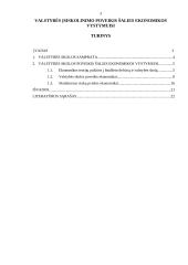 Valstybės įsiskolinimo poveikis šalies ekonomikos vystymuisi