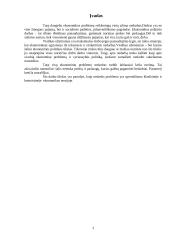 Nedarbo problemos sprendimai klasikinėje ir keinsistinėje teorijoje 3 puslapis