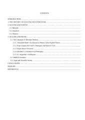 Old English literature: poetry, prose