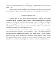 Organizacija ir jos informacijos poreikiai 6 puslapis