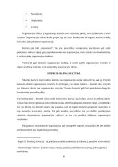 Organizacijos kultūra ir jos stiprinimo būdai 9 puslapis