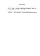 Organizacijos kultūra ir ją formuojantys elementai 15 puslapis