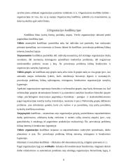 Organizacijų konfliktai, jų priežastys 6 puslapis