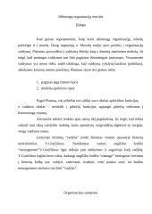 Sėkmingų organizacijų teorijos