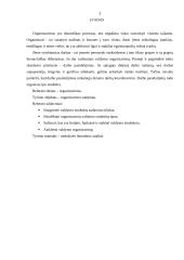 Organizavimo samprata ir valdymo struktūros 3 puslapis