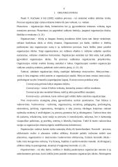 Organizavimo samprata ir valdymo struktūros 4 puslapis