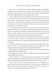 Organizavimo samprata ir valdymo struktūros 9 puslapis