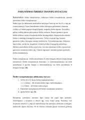 Paciento paruošimas širdies transplantacijai 2 puslapis