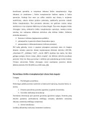 Paciento paruošimas širdies transplantacijai 3 puslapis