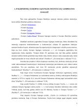 Pagrindinės institucijos Europos Sąjungoje 4 puslapis