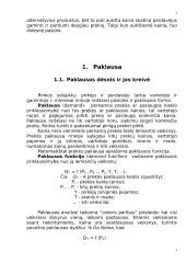 Paklausos ir pasiūlos pusiausvyra ir elastingumas 3 puslapis